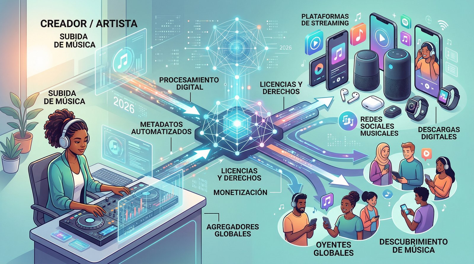 Cómo Funciona La Distribución Digital De Música En 2026 🚀